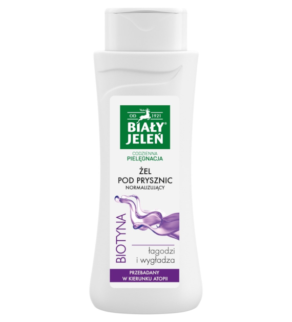 Żel pod prysznic biotyna BIAŁY JELEŃ 300 ml