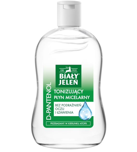 Tonizujący płyn micelarny BIAŁY JELEŃ  500 ml