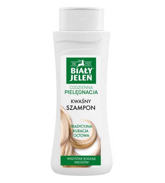 Szampon do włosów kwaśny BIAŁY JELEŃ 300 ml