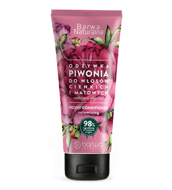 BARWA Naturalna Krem do rąk i paznokci wygładzający - Piwonia 100ml