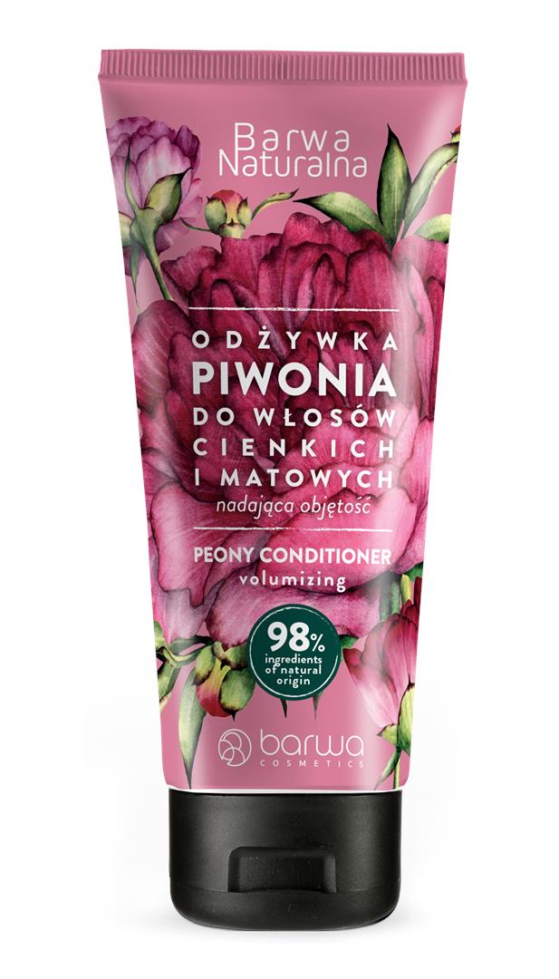 BARWA Naturalna Krem do rąk i paznokci wygładzający - Piwonia 100ml