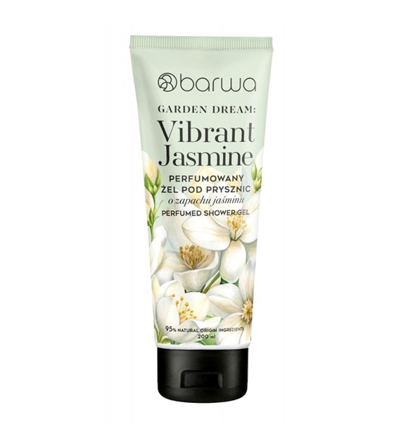 BARWA Garden Dream Vibrant Jasmine Perfumowany żel pod prysznic - Jaśmin 200 ml