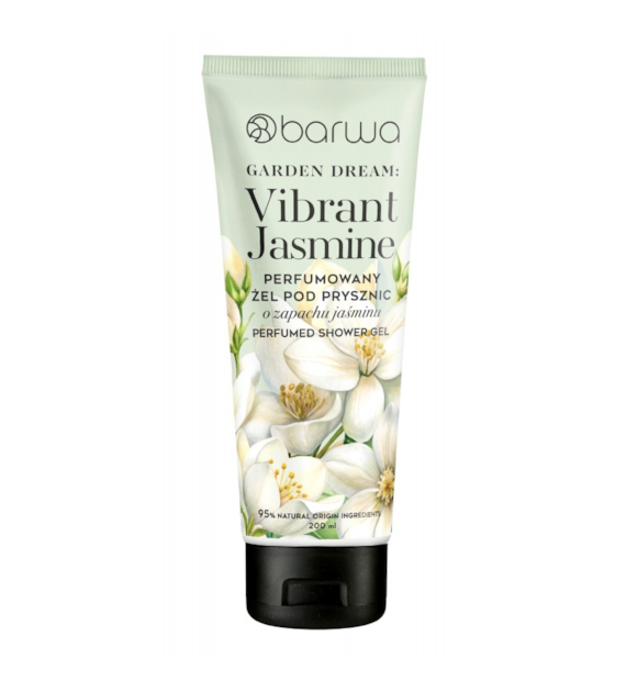 BARWA Garden Dream Vibrant Jasmine Perfumowany żel pod prysznic - Jaśmin 200 ml