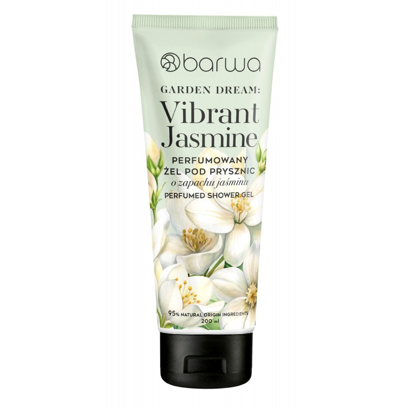 BARWA Garden Dream Vibrant Jasmine Perfumowany żel pod prysznic - Jaśmin 200 ml