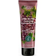 BARWA NATURALNA Krem ochronny do rąk i paznokci Winogronowy 100 ml