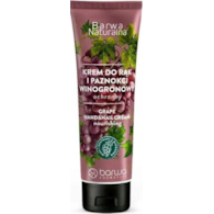 BARWA NATURALNA Krem ochronny do rąk i paznokci Winogronowy 100 ml