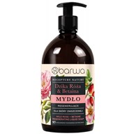 BARWA Receptury Natury Mydło w płynie regenerujące - Dzika Róża & Betaina 480ML