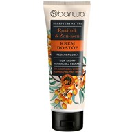 BARWA Receptury Natury Krem do stóp regenerujący - Rokitnik & Żeń-Szeń 100 ml