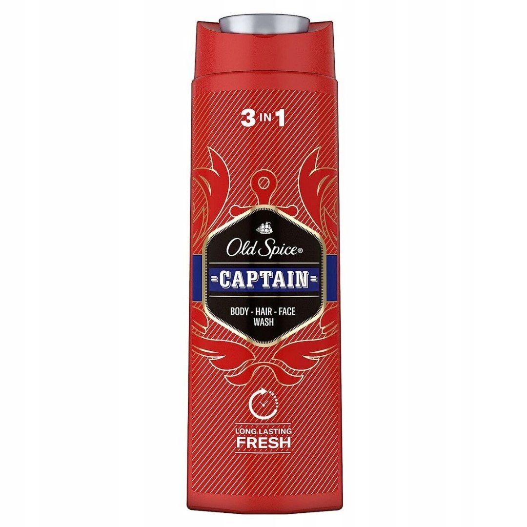 ŻEL POD PRYSZNIC 400ML 3IN1 CAPTAIN