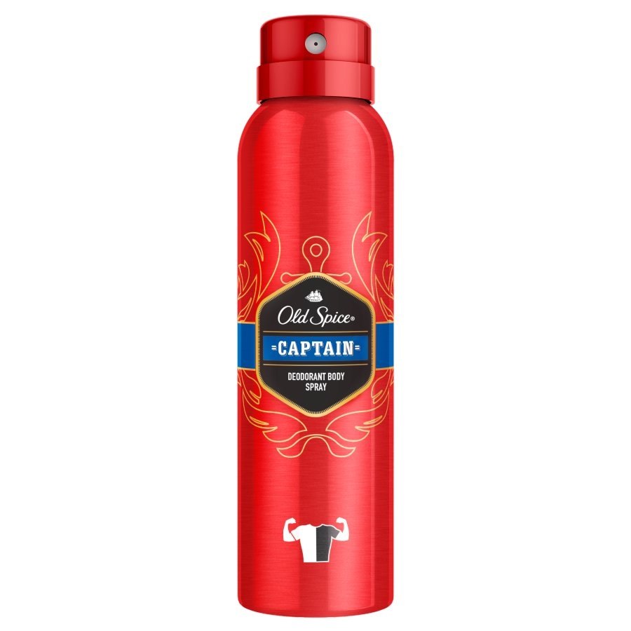 DEZODORANT SPRAY 150ML CAPTAIN