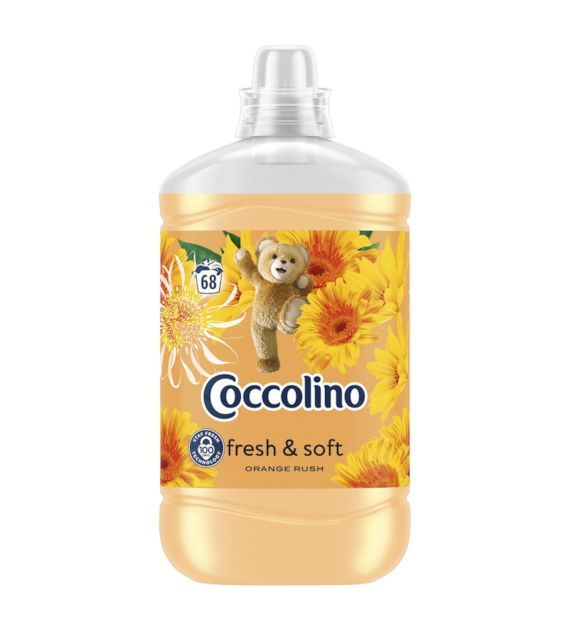 COCCOLINO PŁYN DO PŁUKANIA 68P 1.7L FRESH&SOFT ORANGE RUSH