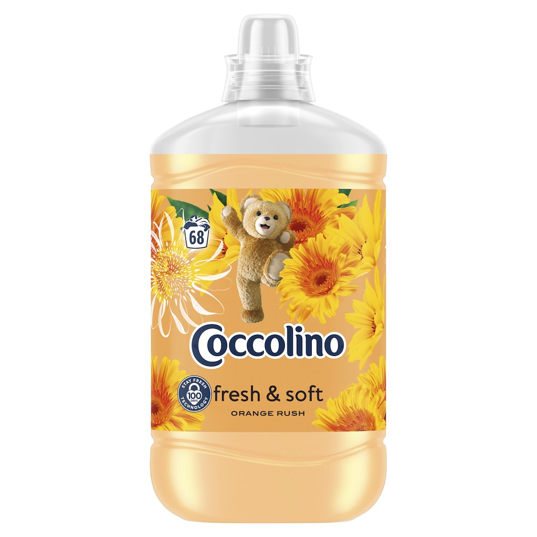 PŁYN DO PŁUKANIA 68P 1.7L FRESH&SOFT ORANGE RUSH