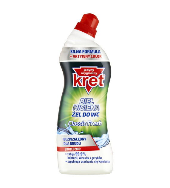 KRET  ŻEL DO WC 750G CLASSIC FRESH