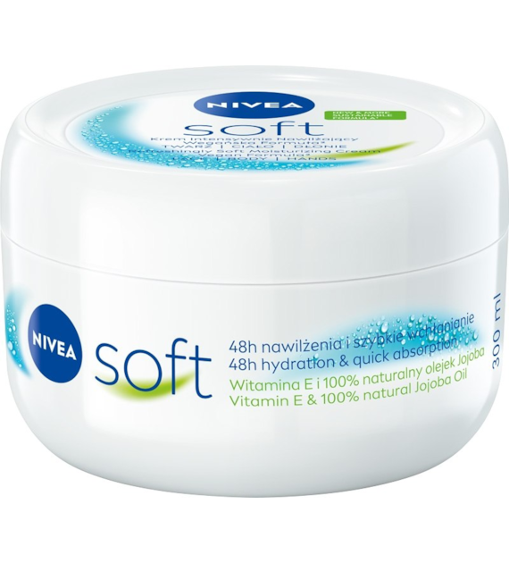 NIVEA SOFT Krem intensywnie nawilżający 300 ml