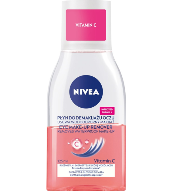 NIVEA FACE CLEAN Płyn do demakijażu oczu pielęgnujący dwufazowy 125 ml