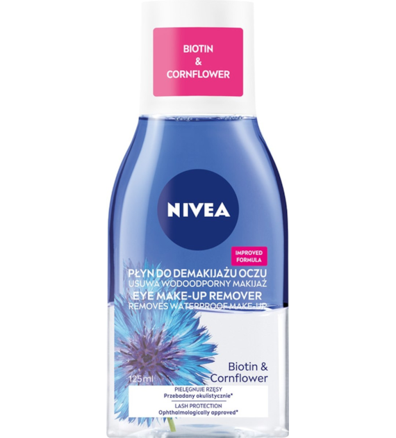 NIVEA FACE CLEAN Płyn do demakijażu oczu dwufazowy 125 ml