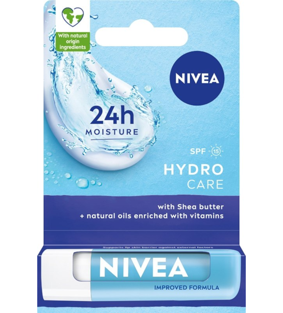 NIVEA LIO CARE Pielęgnująca pomadka do ust Hydro Care 4,8 g