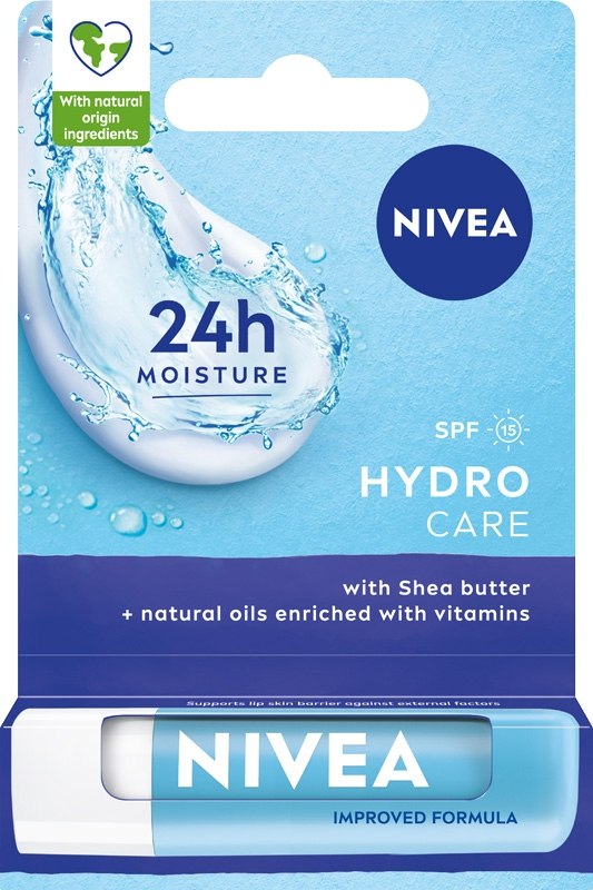 NIVEA LIO CARE Pielęgnująca pomadka do ust Hydro Care 4,8 g