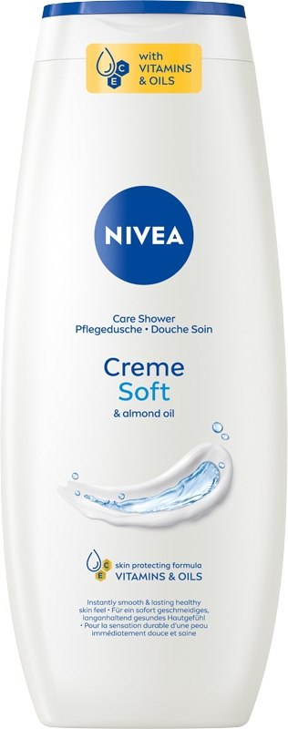 NIVEA SHOWER FEMALE Żel pod prysznic Creme Soft 500 ml