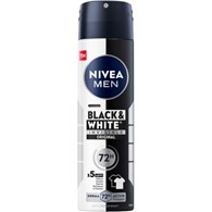 NIVEA DEO SPRAY Antyperspirant Black&White Invisible Fresh spray 150 ml