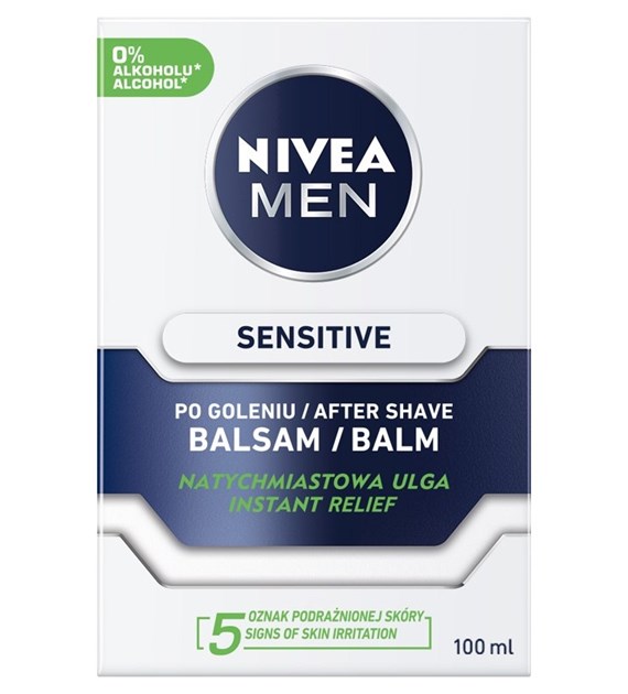 NIVEA FOR MEN Balsam po goleniu Sensitive Łagodzący 100 ml