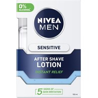 NIVEA FOR MEN Woda po goleniu Sensitive Łagodząca 100 ml
