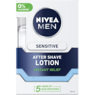 NIVEA FOR MEN Woda po goleniu Sensitive Łagodząca 100 ml