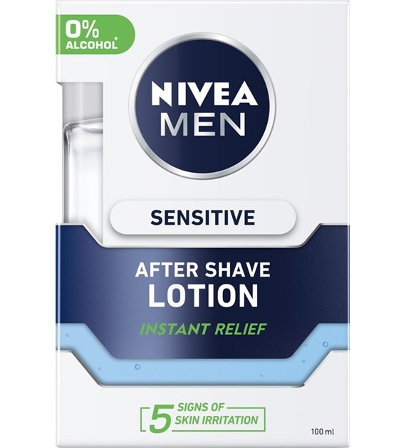 NIVEA FOR MEN Woda po goleniu Sensitive Łagodząca 100 ml