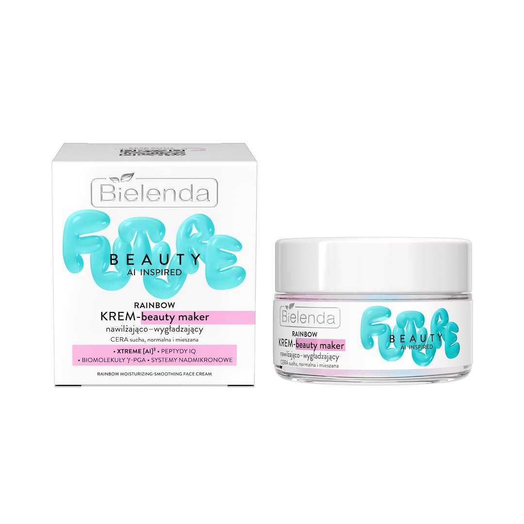 BIELENDA FUTURE BEAUTY KREM DO TWARZY  NAWILŻAJĄCO-WYGŁADZAJĄCY SUCHA,NORMALNA,MIESZANA 50ml