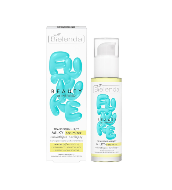 BIELENDA FUTURE BEAUTY SERUMIZER DO TWARZY  ROZŚWIETLAJĄCO-NAWILŻAJĄCY POZBAWIONA BLASKU 30ML