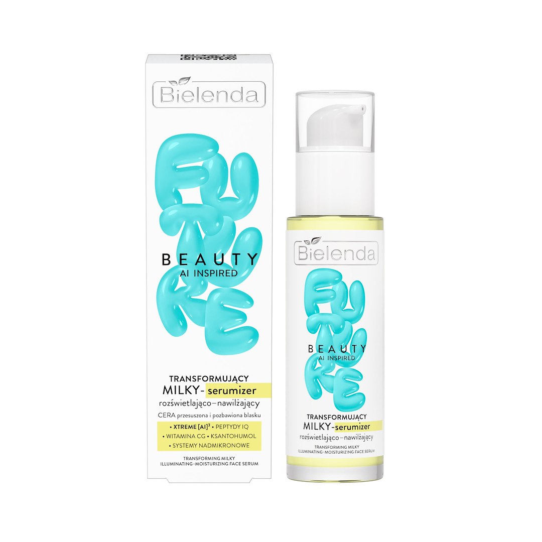 BIELENDA FUTURE BEAUTY SERUMIZER DO TWARZY  ROZŚWIETLAJĄCO-NAWILŻAJĄCY POZBAWIONA BLASKU 30ML