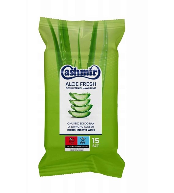 CASHMIR CHUSTECZKI NAWILŻANE (15) ALOE FRESH ODŚWIEŻENIE I NAWILŻENIE
