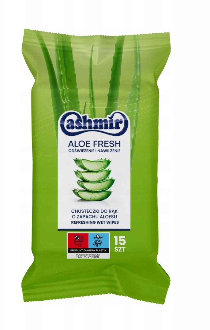 CASHMIR CHUSTECZKI NAWILŻANE (15) ALOE FRESH ODŚWIEŻENIE I NAWILŻENIE