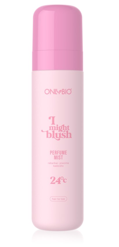 ONLYBIO Mgiełka do ciała i włosów I MIGHT BLUSH 24°C, perfume mist 100 ml