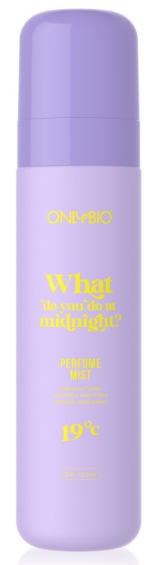 ONLYBIO Mgiełka do ciała i włosów WHAT DO YOU DO AT MIDNIGHT? 19°C, perfume mist 100 ml