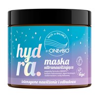 ONLYBIO  Hair in Balance, HYDRA, Maska ultranawilżająca, 400ml