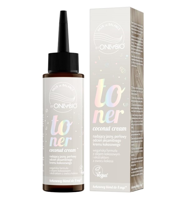 OnlyBio Hair in Balance Toner Coconut Cream 100 ml   -  PROMOCJA
