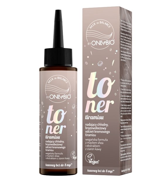 OnlyBio Hair in Balance Toner Tiramisu 100 ml   -  PROMOCJA