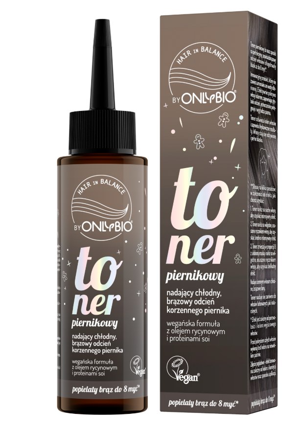 ONLYBIO  Hair in Balance Toner Piernikowy 100 ml