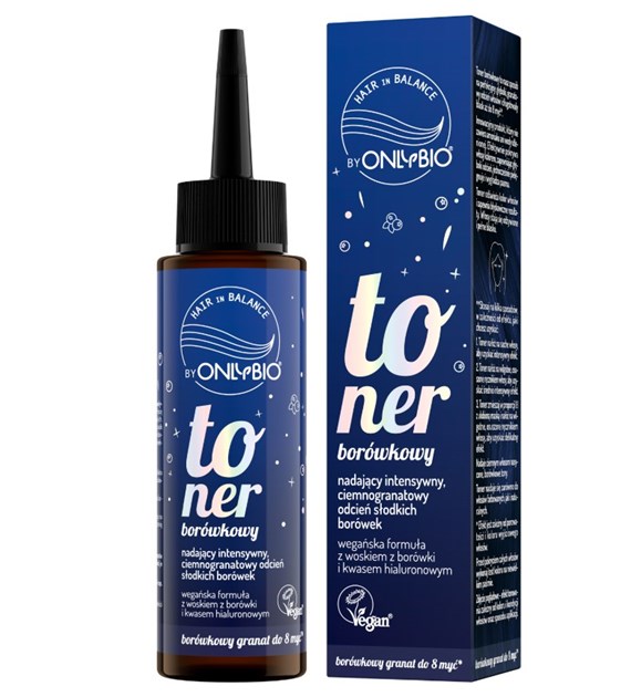 OnlyBio Hair in Balance Toner borówkowy 100 ml   -  PROMOCJA