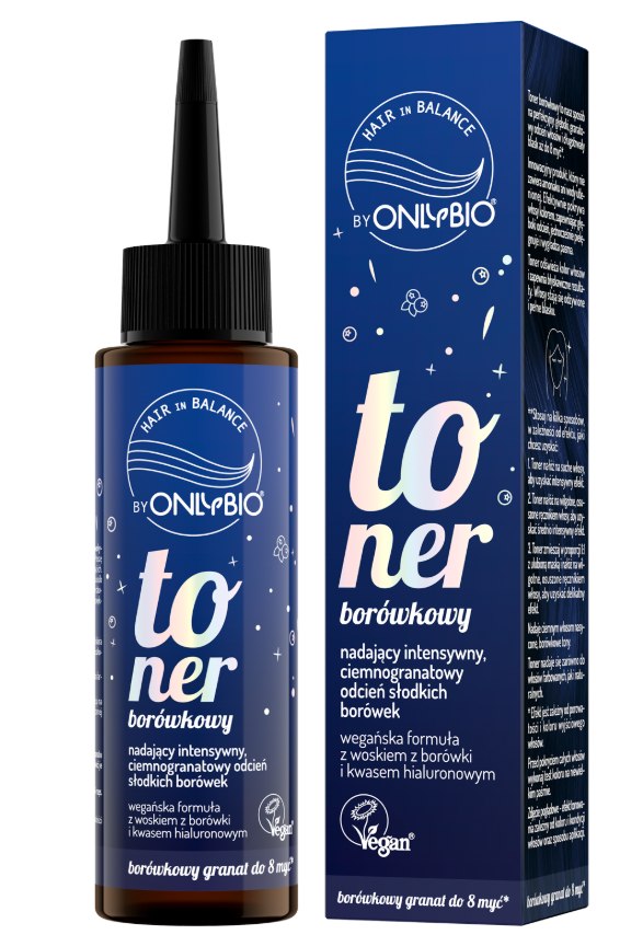 ONLYBIO  Hair in Balance Toner borówkowy 100 ml
