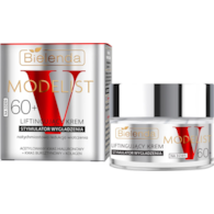 BIELENDA - V-MODELIST 60+ KREM DO TWARZY 50ML DZIEŃ LIFTINGUJĄCY STYMULATOR WYGŁADZENIA