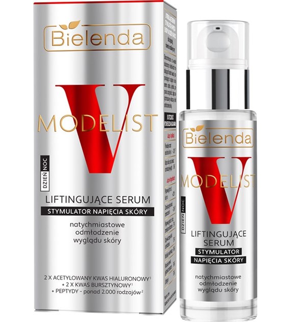 BIELENDA - V-MODELIST SERUM DO TWARZY 30ML LIFTINGUJĄCE STYMULATOR NAPIĘCIA SKÓRY