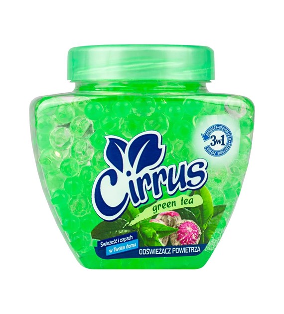 CIRRUS ODŚWIEŻACZ W ŻELU KULECZKI 250G GREEN TEA