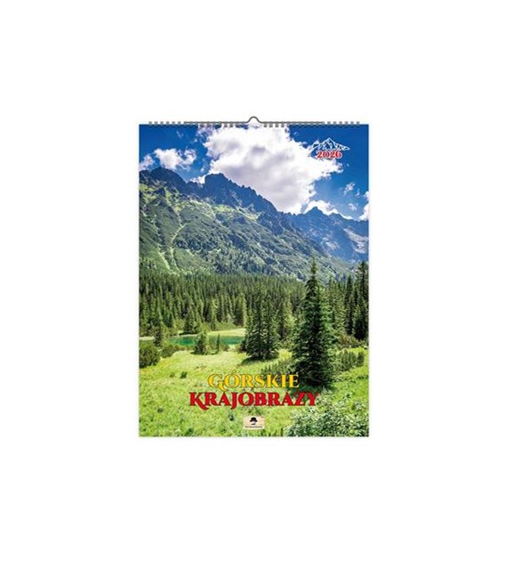 2026 KAL.Górskie krajobrazy ścienny KS A4 V4