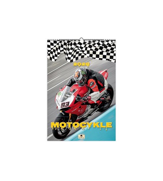 2026 KAL.ścienny Motocykle A3 VD21 /47X32/