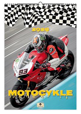 2026 KAL.ścienny Motocykle A3 VD21 /47X32/