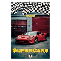 2026 KAL.ścienny Super Cars A3 VD17 /47X32/