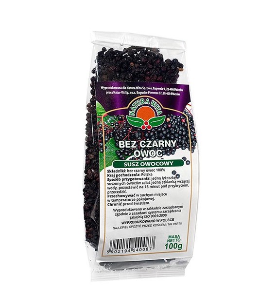 NATUR-VIT Bez czarny owoc      100g