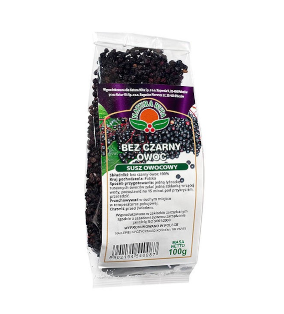 NATUR-VIT Bez czarny owoc      100g